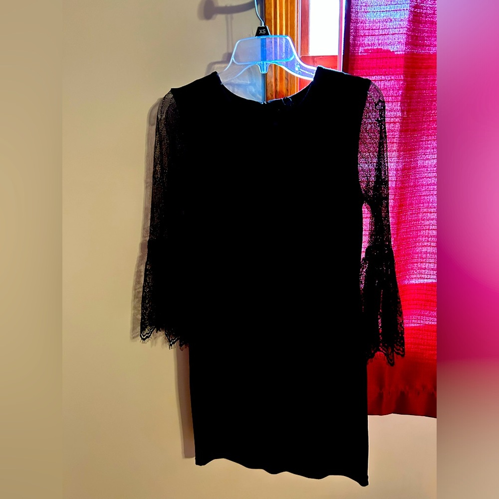 Lace Sleeve Forest Lily Dress NWT